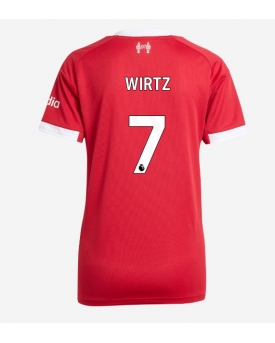 Billige Fotballdrakt Liverpool Florian Wirtz #7 Replika Hjemmedrakt Dame 2025-26 Kortermet Billige Fotballdrakt Liverpool Florian Wirtz #7 Replika Hjemmedrakt Dame 2025-26 Kortermet